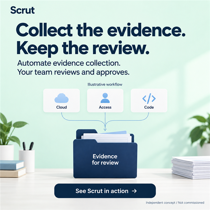 Scrut — Collect the evidence. Keep the review.