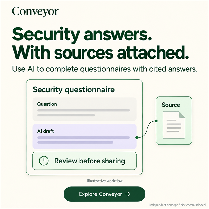 Conveyor — An answer connected to its source
